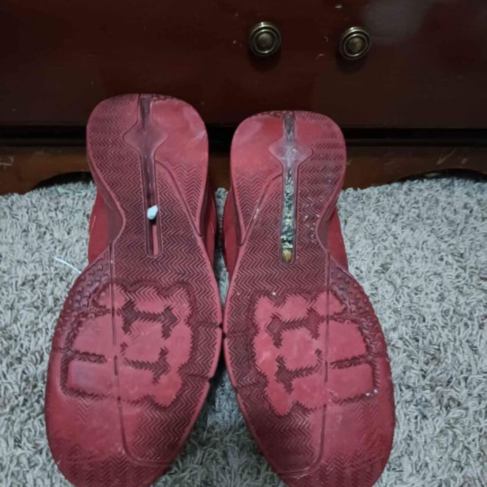 Jordan CP3.IX Red US Size 13 Men - 810868-605 AUTHENTIC Moderately Worn - Picture 5 of 7